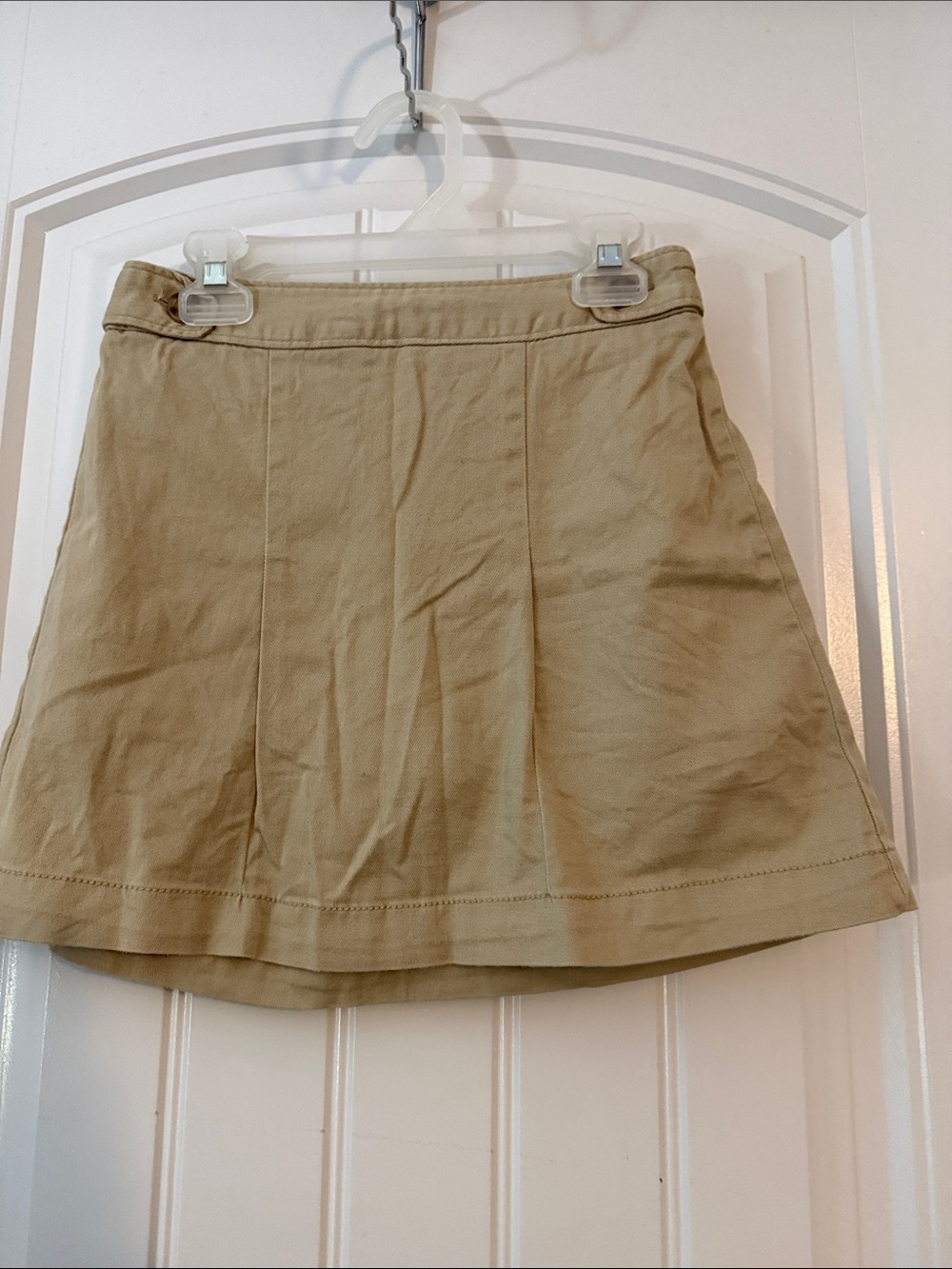 Old Navy Khaki A-Line Girls' Skort